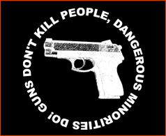 Guns don't kill people...