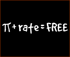 pi + rate = FREE